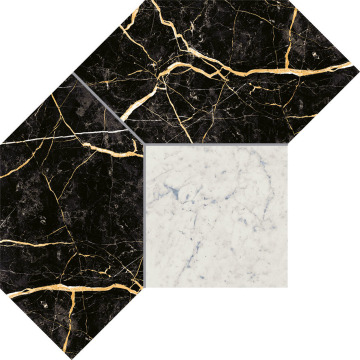 Italon 620110000085 Керамогранит Charme Extra Laurent Mosaico Polygon Lux 28,5x21 Italon