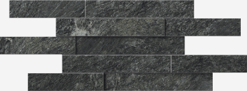 Italon 620110000106 Мозаика Skyfall Неро Брик 3D Пат 28x78 Italon