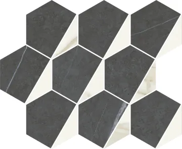 Italon 620110000159 Мозаика Metropolis Mosaico Hexagon Cold Nat 25.4x31 Italon