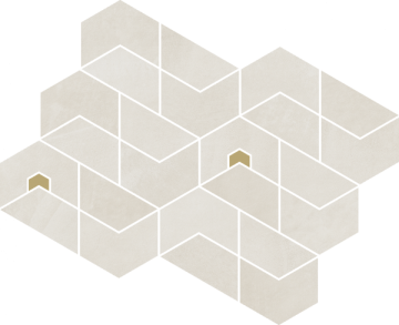 Italon 620110000179 Мозаика Continuum Polar Mosaico Jewel 31.1x38.2 Italon
