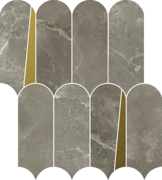Italon 620110000234 Мозаика Stellaris Tuscania Grey Mosaico Elegant Lux 32.5x36.1 Italon