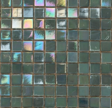JNJ Mosaic Мозаика IB 47 Ice Jade 1,5x1,5 на бумаге 32.7x32.7 JNJ Mosaic