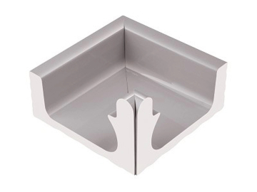 K439.1 Керамогранит Внутренний угловой элемент водоотводного канала Grey 29x29 Serapool