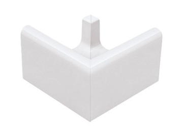 K443 Керамогранит Наружный угловой элемент водоотводного канала White 31x31 Serapool