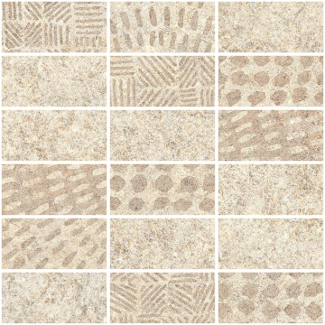 K9498888R001VTE0 Мозаика Stone-X Мозаика Кремовый Матовый R10A (5х10) 30х30 Vitra