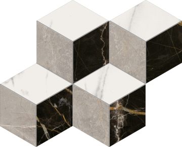 Keope A2MR Мозаика Mosaico Rombi Lappato 30.5x35.2 Keope