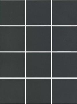 Kerama Marazzi 1333 Керамогранит Агуста черный натуральный (30x40 из 12 частей) R10 9,8х9,8 Kerama Marazzi