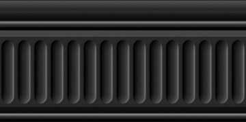 Kerama Marazzi 19031/3F Плитка Карнавал в Венеции черный структурированный 20х9,9 Kerama Marazzi