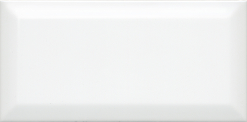 Kerama Marazzi 19040 N Плитка Бланше белый грань глянцевый 20х9,9 Kerama Marazzi