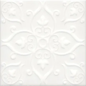 Kerama Marazzi 5226 Плитка Суррей белый 20*20 Kerama Marazzi