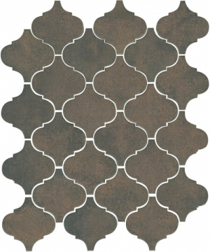 Kerama Marazzi 65004 Плитка Арабески котто коричневый 26x30 Kerama Marazzi