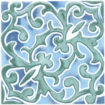 Kerama Marazzi A2255/1146T Плитка Византия 9,9*9,9 Kerama Marazzi