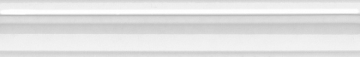 Kerama Marazzi BLC017R Плитка Бордюр Багет Марсо белый обрезной 30х5 Kerama Marazzi