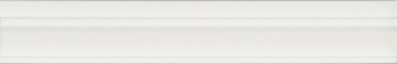 Kerama Marazzi BLC040R Плитка Бордюр Багет Флориан белый матовый обрезной 30x5x1,9 Kerama Marazzi