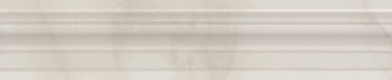 Kerama Marazzi BLE006 Плитка Бордюр Багет Гран Пале белый 25х5,5 Kerama Marazzi