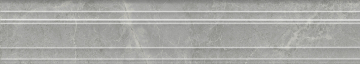 Kerama Marazzi BLF021R Плитка Бордюр Багет Риальто дымчатый глянцевый обрезной 40x7,3x2,7 Kerama Marazzi