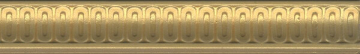 Kerama Marazzi BOA005 Плитка Бордюр Борромео золото 25*4 Kerama Marazzi
