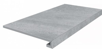 Kerama Marazzi DD602220R/GCF Ступени Ступень клееная Про Матрикс серый обрезной 33*60 Kerama Marazzi