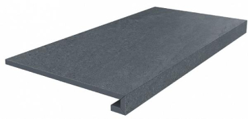Kerama Marazzi DD602420R/GCF Ступени Ступень клееная Про Матрикс антрацит обрезной 33*60 Kerama Marazzi