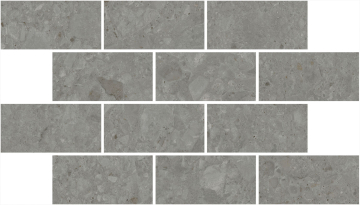 Kerama Marazzi DD606120/MM Мозаика Декор Чеппо ди Гре мозаичный серый тёмный матовый обрезной 34,6x20x0,9 Kerama Marazzi