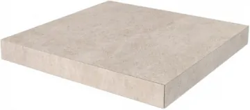 Kerama Marazzi DL500400R/GCA Ступени Ступень угловая клееная Роверелла бежевая 33x33 Kerama Marazzi