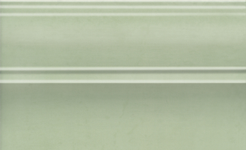 Kerama Marazzi FMB027 Плитка Плинтус Левада зеленый светлый глянцевый 25х15 Kerama Marazzi
