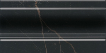 Kerama Marazzi FMD017 Плитка Алькала черный плинтус 20x10 Kerama Marazzi