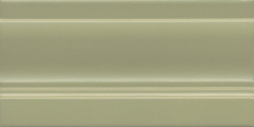 Kerama Marazzi FMD032 Плитка Плинтус Турати зеленый светлый 20*10 Kerama Marazzi