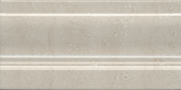 Kerama Marazzi FMD038 Плитка Плинтус Туф бежевый светлый глянцевый 10х20 Kerama Marazzi