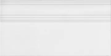 Kerama Marazzi FME006R Плитка Плинтус Монфорте белый обрезной 20x40 Kerama Marazzi