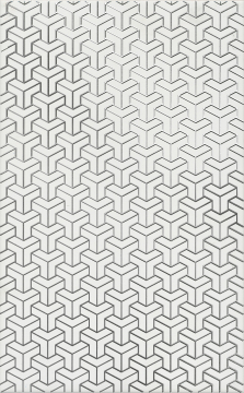 Kerama Marazzi HGD/A371/6397 Плитка Декор Ломбардиа белый 25*40 Kerama Marazzi