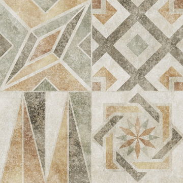 Kerama Marazzi HGD/A506/5009 Плитка Декор Кампионе 1 матовый 20x20x6.9 Kerama Marazzi