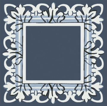 Kerama Marazzi HGD/A525/TOB001 Плитка Декор Алмаш синий глянцевый 9,8х9,8 Kerama Marazzi