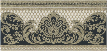 Kerama Marazzi HGD/B103/11109R Плитка Даниэли чёрный обрезной 30х14,5 Kerama Marazzi