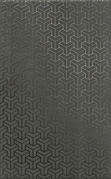Kerama Marazzi HGD/D371/6400 Плитка Декор Ломбардиа антрацит 25*40 Kerama Marazzi