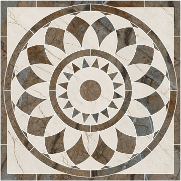 Kerama Marazzi ID111 Керамогранит Декор Театро наборный 100*100 Kerama Marazzi