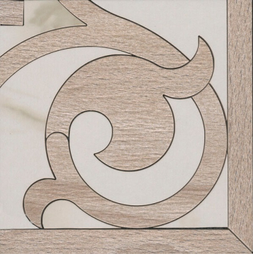 Kerama Marazzi ID120T Керамогранит Угол Карелли наборный 15,5x15,5x0,9 Kerama Marazzi