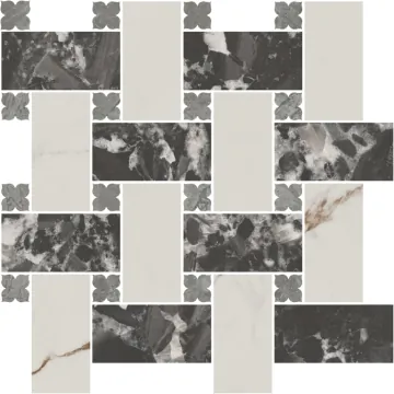 Kerama Marazzi ID163 Керамогранит Декор Риальто 3 наборный матовый 43,5x43,5x0,9 Kerama Marazzi