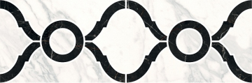 Kerama Marazzi ID91 Керамогранит Фрагонар бордюр наборный белый 30*9.9 Kerama Marazzi