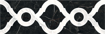 Kerama Marazzi ID92T Керамогранит Бордюр Фрагонар наборный черный 30x9,9x0,9 Kerama Marazzi