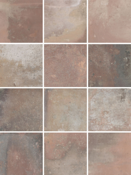 Kerama Marazzi KM1010G0021N Керамогранит Спартель микс матовый 29,8х39,8 из 12 частей 9,8x9,8x0,7 Kerama Marazzi