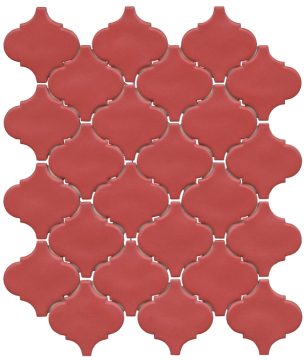 Kerama Marazzi KM2630M0061N Плитка Арабески Марокко красный матовый 26x30x0,7 Kerama Marazzi