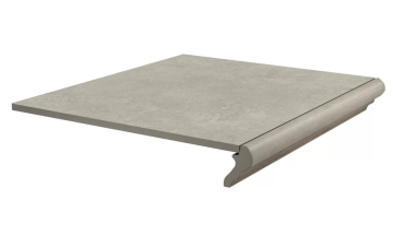 Kerama Marazzi KM4040G0011NGTF Ступени Ступень фронтальная Хадду серый светлый матовый 40,2x34x0,8 Kerama Marazzi