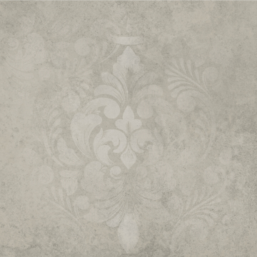 Kerama Marazzi KM4040G0061N Керамогранит Хадду серый светлый матовый декорированный 40,2x40,2x0,8 Kerama Marazzi