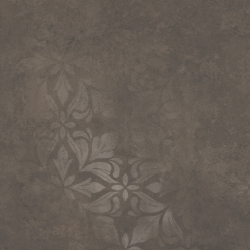 Kerama Marazzi KM4040G0081N Керамогранит Хадду коричневый матовый декорированный 40,2x40,2x0,8 Kerama Marazzi