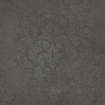 Kerama Marazzi KM4040G0091N Керамогранит Хадду серый тёмный матовый декорированный 40,2x40,2x0,8 Kerama Marazzi