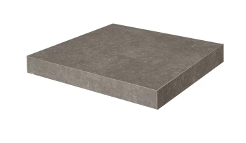 Kerama Marazzi KM6012G0151RGCA Ступени Ступень угловая клееная Касабланка HP коричневый матовый обрезной 33x33x0,9 Kerama Marazzi