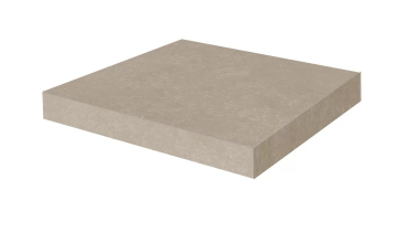 Kerama Marazzi KM6012G0191RGCA Ступени Ступень угловая клееная Касабланка HP бежевый светлый матовый обрезной 33x33x0,9 Kerama Marazzi