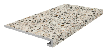 Kerama Marazzi KM6060G0031RGCF Ступени Ступень фронтальная клееная Бричиола бежевый светлый матовый обрезной 33x60x0,9 Kerama Marazzi