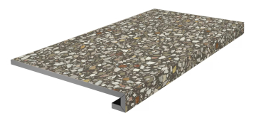 Kerama Marazzi KM6060G0051RGCF Ступени Ступень фронтальная клееная Бричиола коричневый матовый обрезной 33x60x0,9 Kerama Marazzi